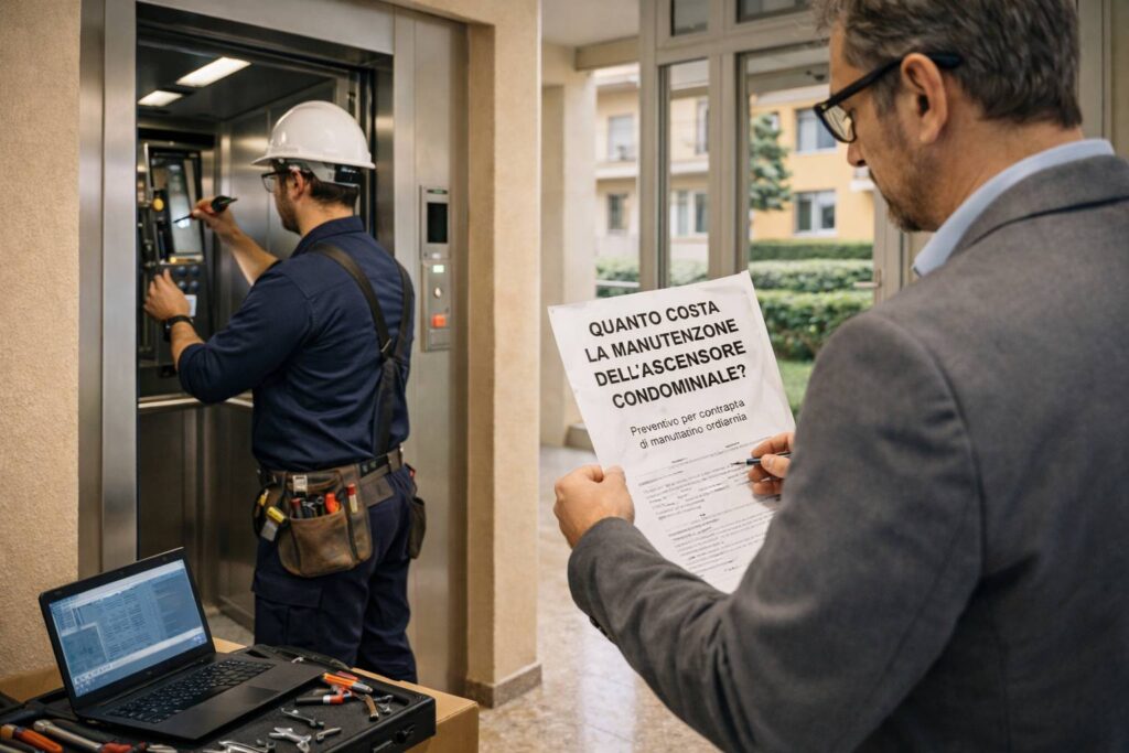 Quanto costa la manutenzione dell'ascensore condominiale?